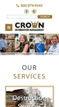 Mobile Screenshot of crownshredding.com